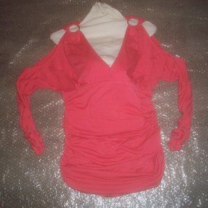 womens cold shoulder sweater.Frederick's of Hollywood.Size medium